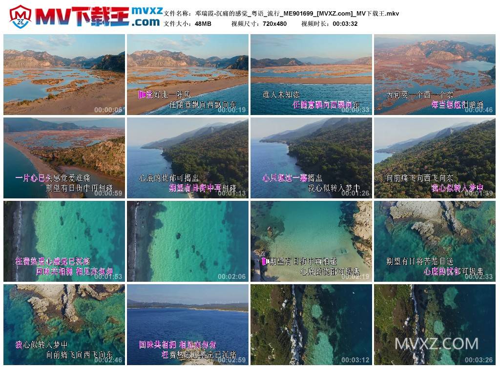 邓瑞霞-沉痛的感觉_粤语_流行_ME901699